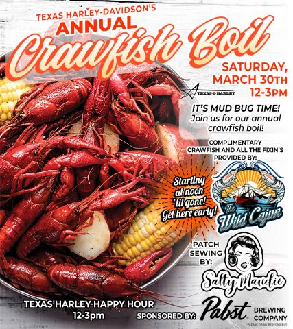 CRAWFISH BOIL D FW Texas USA Chapter 5264 Bedford Texas H O G CrawfishBoil 2024 SOCIAL MEDIA